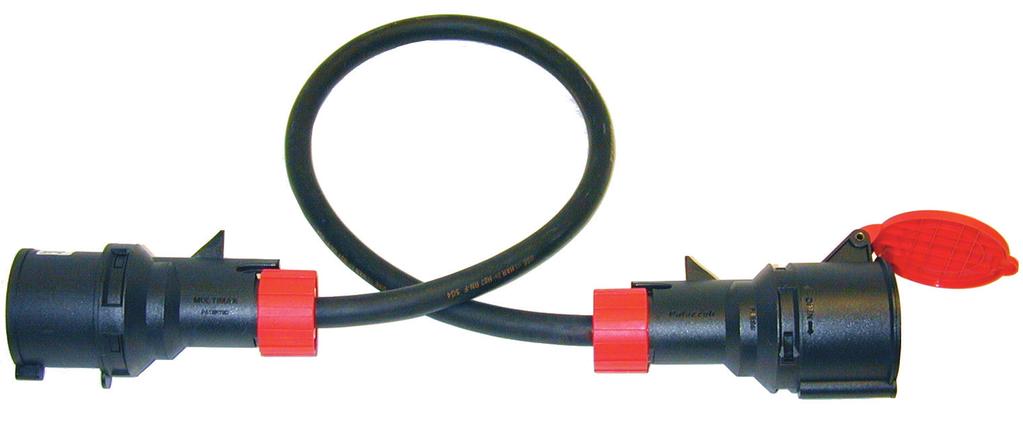 Sleeve connectors and cables.