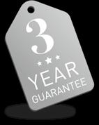 3 Year Guarantee In the unlikely event of this product becoming faulty due to defective material or manufacture, within 3 years of the date of purchase,