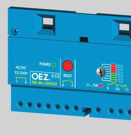 SIGNALLING UNITS SB-BL-2 DIMENSIONS see page H23 Description the SB-BL-2 signalling unit is a modular accessory for the BLS and BL6S circuit breakers and collaborates with the electronic releases