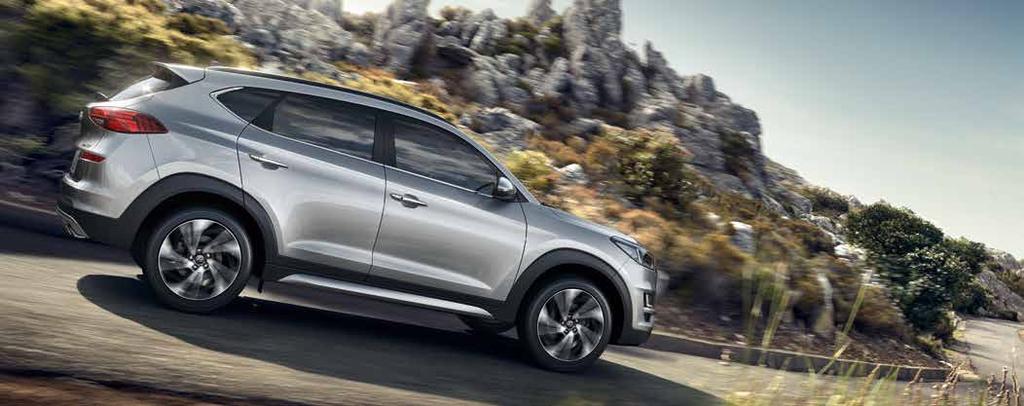 Be as daring as you want - you re safe with Tucson. The advanced driving technologies applied to the new Tucson are based on rigorous safety measures you can always rely on.