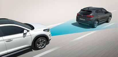 With Hyundai SmartSense, our cutting-edge Advanced Driver Assistance Systems, the Tucson comes with the latest active safety technology built to