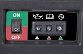 Indicators Engine Fuel In any of the above instances, when the red load status indicator light (8) turns on, the power supply to the control panel will be disconnected automatically.