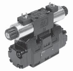 echnical Information Series D31NW General Series D31NW valves are piloted by a D1VW valve. he valves can be ordered with position control.