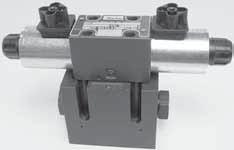 echnical Information Series D31 General Series D31 directional control valves are 5-chamber, pilot operated, solenoid controlled valves. he valves are suitable for manifold or subplate mounting.