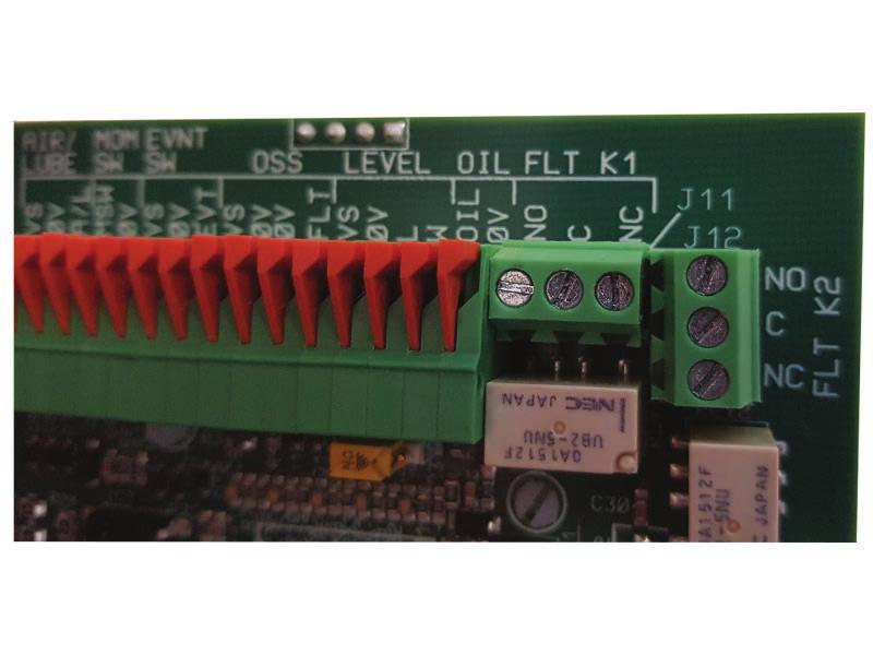 Premium Controller Fault Relays and Fuses Fault Relay Connections N.O. K1 C N.C. Relay Specifications Contact Rating / Max. Switching Power 30W / 37.5VA N.O. Max. Switching Voltage (Term.