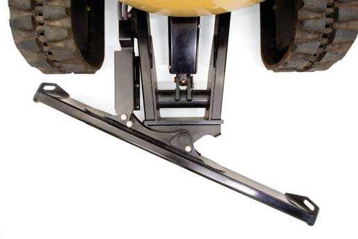 dragging and inishing in tight areas. Angle Blade Option Increase machine versatility with the Cat angle dozer blade.