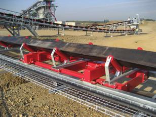 NEW Master 14X Medium to Heavy Capacity Weigh Frame Specifications Conveyor Width: 20 in to 120 in (500 mm to 3,000 mm) Capacity: 20,000 ton per hour Belt Speed: 1,400 feet per minute (7 m/s)