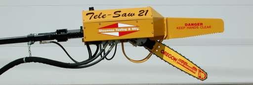 TELE-SAW MODEL 21 SPECIFICATIONS UNIT WEIGHT 126 LBS