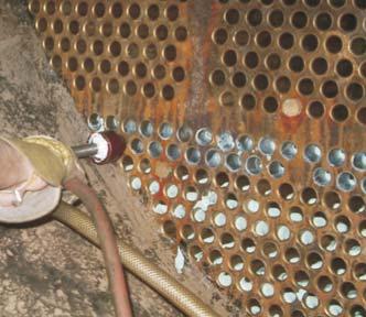 On-Site Condenser and Heat-Exchanger Restoration Repair and restoration of condensors and heat-exchangers Extend life of Heat Exchanger and Condensers by cost effectively returning their tubes to