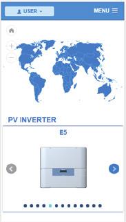 If the inverter is not working correctly, the manual bypass function allows energy feed from the