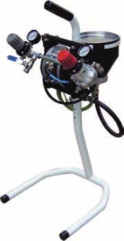 PMP 150 PRATIK PUMP The PMP150 Pratik diaphragm pump is a floor mounted version and is designed for applications requiring a 1 : 1 pressure ratio and can be used on some adhesive applications and