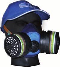 RC 756 respirators Protection of the air ways Lightweight, comfortable respirators efficient for each type of paint and compliant with the latest european norms (Respirator : EN 140, Filters : EN