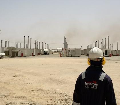 ENERGIA Power Plant for Saudi Electricity Company ENERGIA Power Plant for Qurayyah IPP (Independent Power Plant) SITUATION - Saudi electricity company urgently required a temporary power supply to