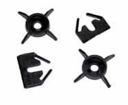 (18) 02007 GS HD arms Type A SHIMS FOR TOP-HUNG ARMS Hardware that allows quick installation and adjustment of the range of top-hung arms.