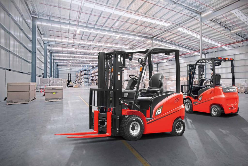 Move freely, lift freely The newest generation A series counter balance truck is new product series of HANGCHA.