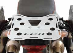 Made entirely of stainless steel and specifically designed for the KTM s attachment points, the topcase rack