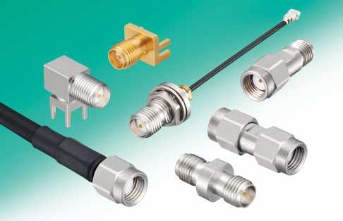 SMA Reverse Coaxial Connector Up to 26.5GHz SMA(R) Series Applications Features 1.