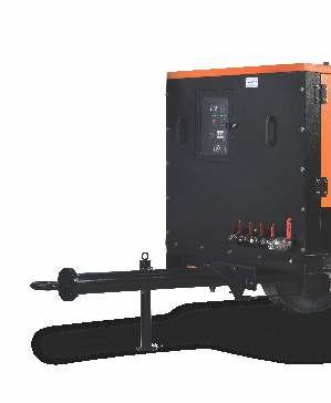 of diesel powered screw compressors are