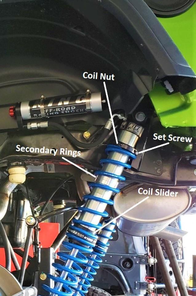 Set-Up and General Coilover Notes: Please read before and after installation.