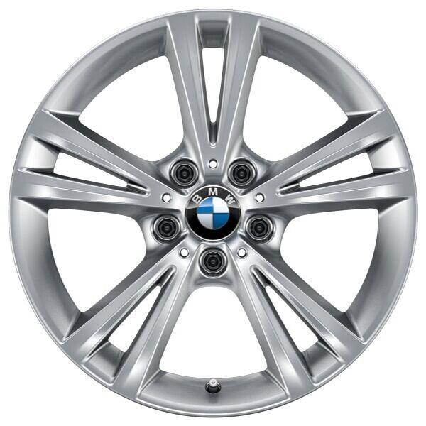 M235i Wheels 18" Light Alloy Double Spoke Style 385 With All Season Tires $600 $600 $600 $600 Front / Rear: 18x7.