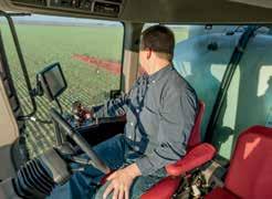 provides great comfort and view CASE IH PATRIOT