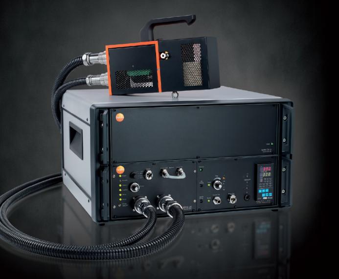 testo ViPR Volatile Particle Remover Description: PMP-compliant system for sampling, diluting and conditioning of raw testo ViPR Order. No. 1122B gas for particle characterization.