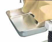 Cotton Containter and Forcep jar dimension: ø90 x 90 mm ; ø54 x 90 mm Drain tray is made of Aluminium for easy cleaning, can pull in and out, compact size 370 x 270 x 60