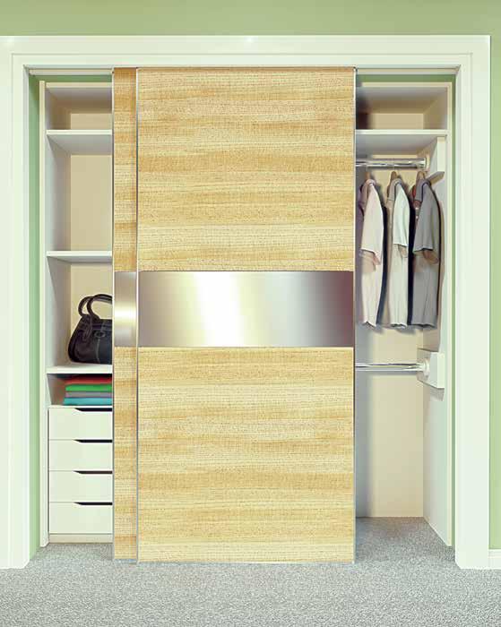 52 41 7 Wardrobe Double 50 50kg 900mm 2400mm 16mm 3mm Wardrobe Double 50, as the name implies, is designed specifically for wardrobes.