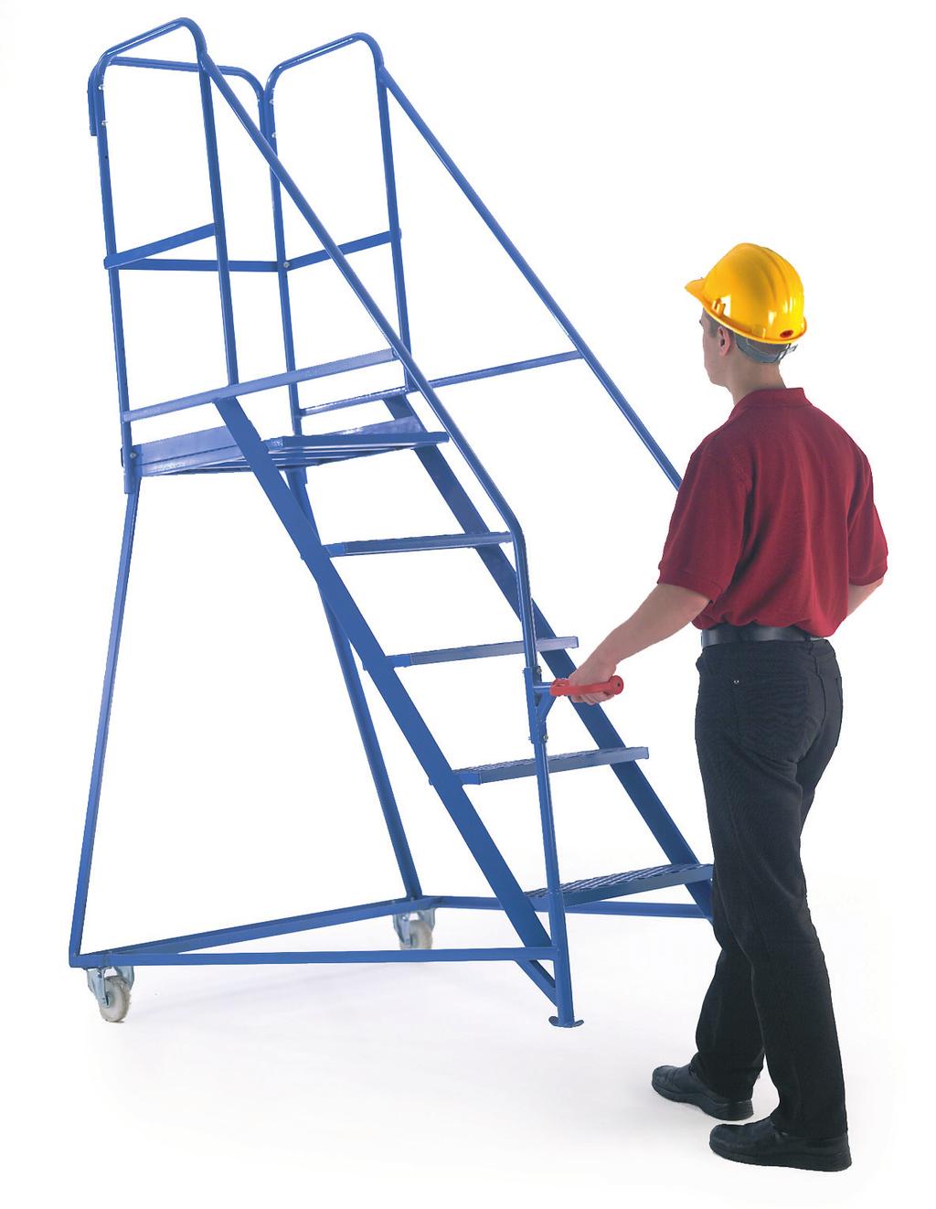 Fort Tilt N Push Steps Fort Tilt N Push Steps Standard or GS approved versions available Features a large working top platform: