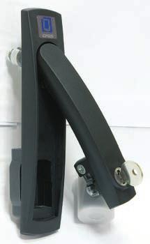 DOORS ROOF AND SIDE PANELS Swing handle with cylinder insert for the door s lock For applying in the cabinet instead of the standard pattern that includes double-bit insert.