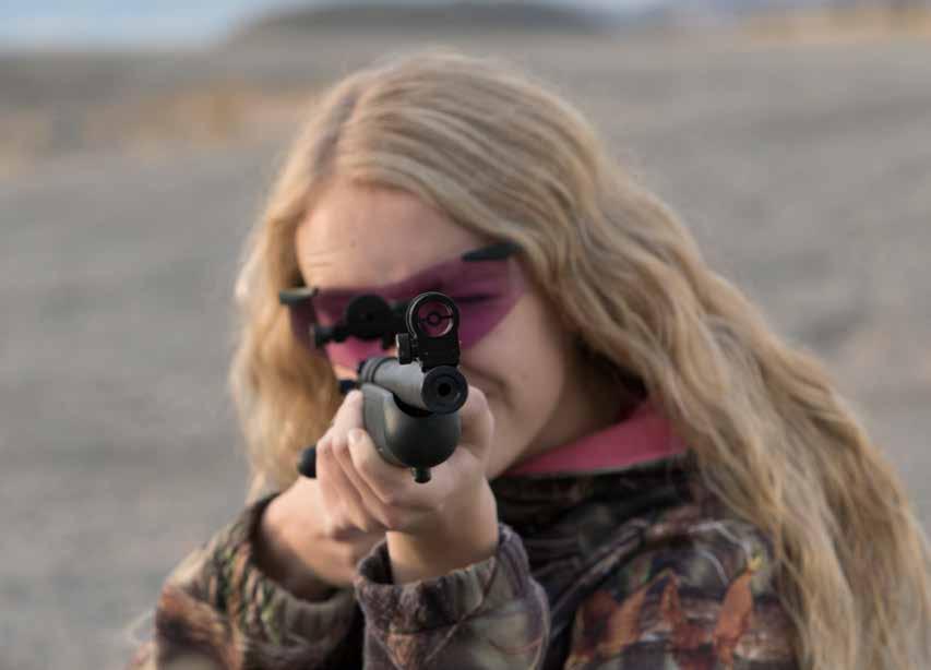TAKING THIS WEEKEND SINGLE-SHOT RIMFIRE RIFLES The best way to learn to shoot well is one shot at a time.