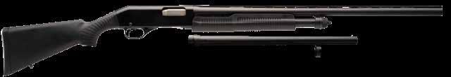 95 B-SERIES 320 FIELD / SECURITY COMBO Bottom Load, Right Eject // Dual Slide-Bars // Synthetic Stock // Blued Barrel // Rotary Bolt Includes 28 Vent Rib Sporting Barrel and 18.