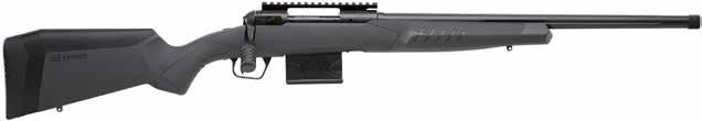 new 110 TACTICAL AccuFit // Detachable Box Magazine // Black Heavy Fluted Barrel // Threaded Barrel Gray Synthetic Stock // Soft Grip Fore-End and Pistol Grip Surfaces // New Model 110 Design and