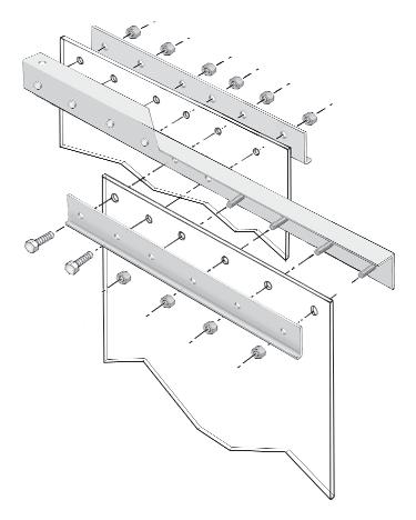 WIRING OVERHEAD DOOR SIDE STRIPS Opening and closing the accordion strip door can be activated using rocker or touch controlled switches, buttons or motion sensors.