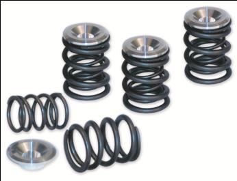 Valve springs Valve springs provide preload to hold the valve stems to the rocker arms so that they close quickly and completely with the contour of the cam lobe.