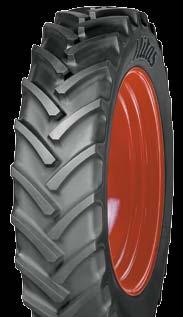 AC 85 / AC 90 Narrow Narrow tires developed specially for row cultivation > Reduced tire width eases driving between plants without causing damage, contributing to higher yields.