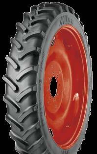 > Deep lugs provide excellent traction, better directional stability and a high level of control.
