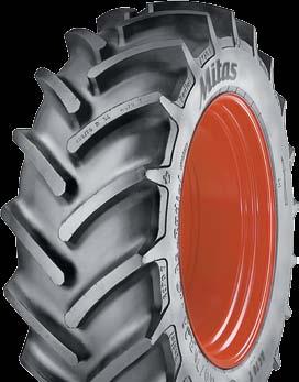 100 200 HP AC 70 T Wide traction tire for heavy field work $ AC 70 T > Deep lugs provide greater traction in the field.
