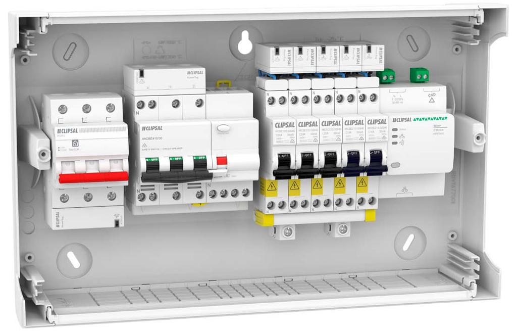 How Energy Management by Wiser works At the core of Energy Management by Wiser are smart, connected devices installed directly into the switchboard.