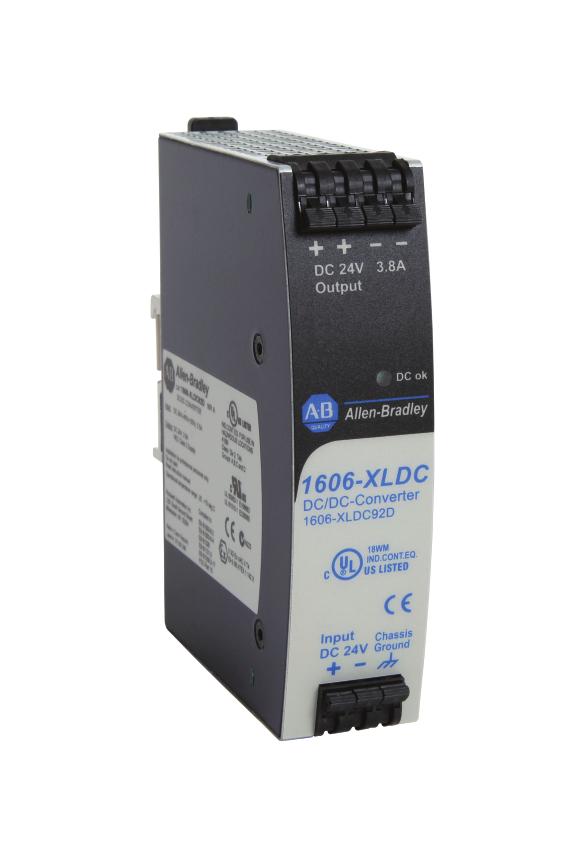 DC/DC Converter 24V DC-Input Isolated 24Vdc Output NEC Class 2 Output Efficiency up to 9.
