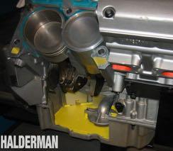 OIL PANS ( 1 of 2) Oil Pan Engine oil stored for lubricating engine Another name for the oil pan is