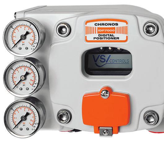 Chronos Digital Positioner The Chronos IDP7600 is an advanced digital pneumatic control valve positioner with micro-processor technology that employs HART protocol to remotely communicate.