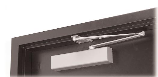 For parallel arm applications there are three different length arm assemblies. Each length is designed for a specific range of door widths, to provide precise door control.