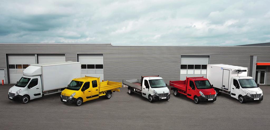 renault MASTER Always delivers From Europe s leading LCV manufacturer comes the Master range.