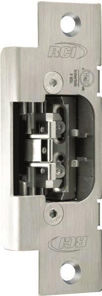 CL Series Cylindrical Strike Accommodates 5/8" (6mm) latch projection. Designed to fit ANSI-prepped frames.
