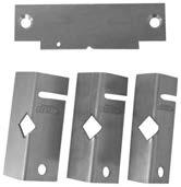 Accessories Cont'd Strike Marking Template Kit Ideal for accurately guiding prepping of the frame for the installation.