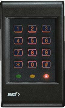 POWER SUPPLIES EXIT DEVICES SPECIALTY LOCKS LOCKSETS SWITCHES KEYPADS & READERS ELECTRIC STRIKES ELECTROMAGNETIC LOCKS 38 Keypads & Readers 9325 Keypads Single door standalone access control solution