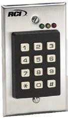 922 Keypads Single door standalone access control solution for single gang flush mount applications. 922i Keypad For interior use.