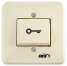 0A at 250VAC Beige finish See page 56 for accessories Mount S Surface F Flush 909 - x B MO Momentary MA Maintained Switch Mode Available in surface-mount design only 93 Microwave Motion Switch