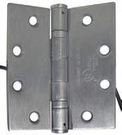 27mm) 3 3 Year Limited 9503 Mortise 9505 Surface Five knuckle Standard weight Fully mortised in the hinge stile and concealed when the door is closed for tamper-resistance